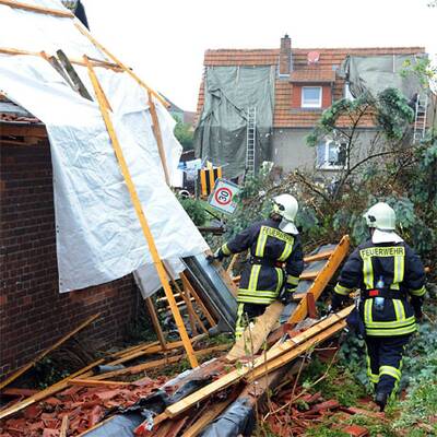 Sturmschäden in Norddeutschland