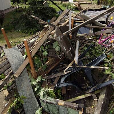 Sturmschäden in Norddeutschland