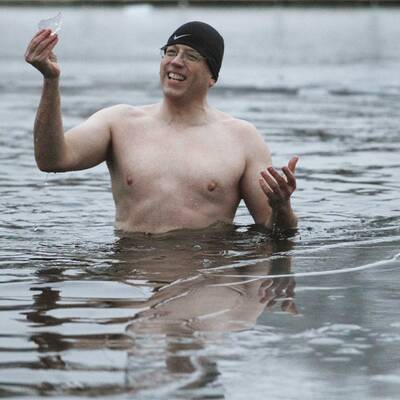 Weihnachtsschwimmen in Berlin