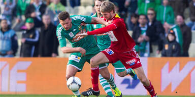 Zehn Rapidler siegen gegen Ried 