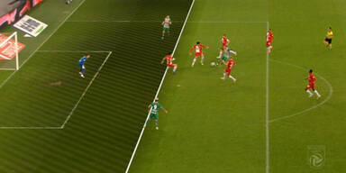 Szene des Spiels? Fountas-Tor wird nicht gegeben