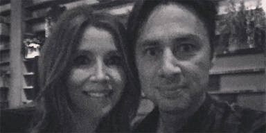 Zach Braff Sarah Chalke