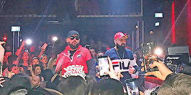 Star-Rapper mit Bombe bedroht