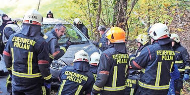 Von eigenem Auto &uuml;berrollt und get&ouml;tet