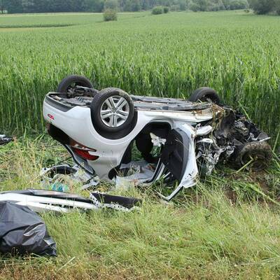 Neun Verletzte bei Horror-Crash im Burgenland
