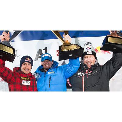 Siegerehrung in Kitzbühel 