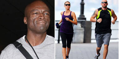 Seal; Heidi Klum & Bodyguard Lars