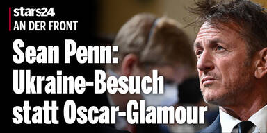 Sean Penn: Ukraine-Besuch statt Oscar-Glamour