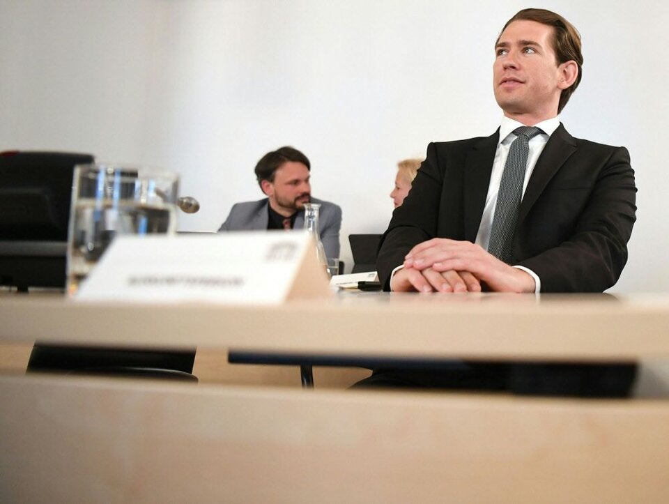 Sebastian Kurz vor dem U-Ausschuss.