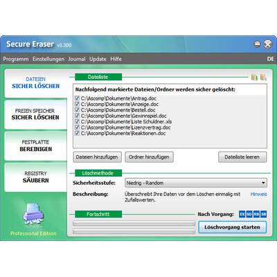 Secure Eraser 3.3