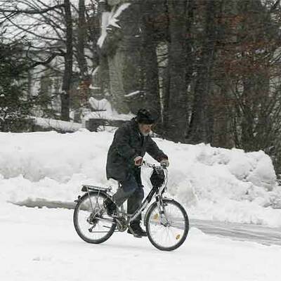 Schnee in Österreich