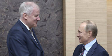Horst Seehofer Vladimir Putin
