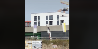 Aspern Israel-Flagge