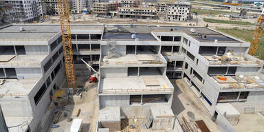 Seestadt: Dachgleiche f&uuml;r Bildungscampus