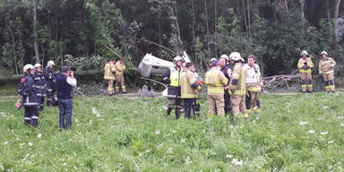 Segelflieger stürzt ab - zwei Verletzte 