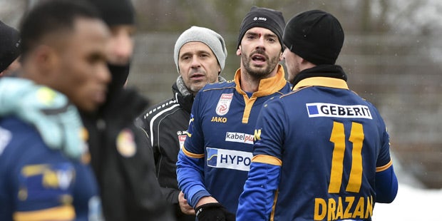 St. Pölten-Spieler prügeln sich