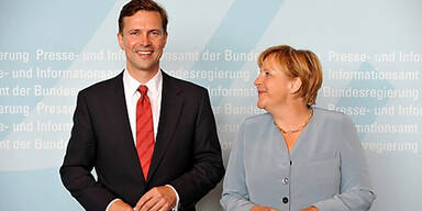 Steffen Seibert Angela Merkel