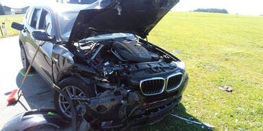 Frontal-Kollision von zwei Schwangeren