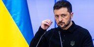 Selenskyj: Friedensgespräche kurzfristig verschoben