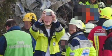 Aufregung um Todeszug-Selfie