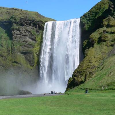 Kursunlu-Wasserfall in der Türkei