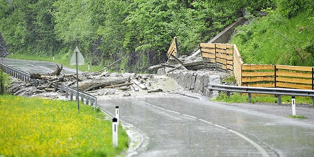 Winter mitten im Mai