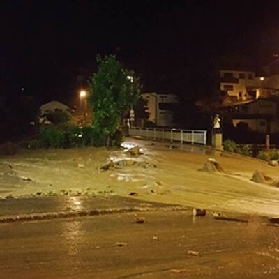 Schwere Unwetter-Schäden in Tirol