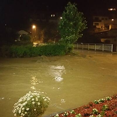 Schwere Unwetter-Schäden in Tirol