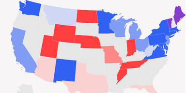 Alle Ergebnisse der US-Wahl
