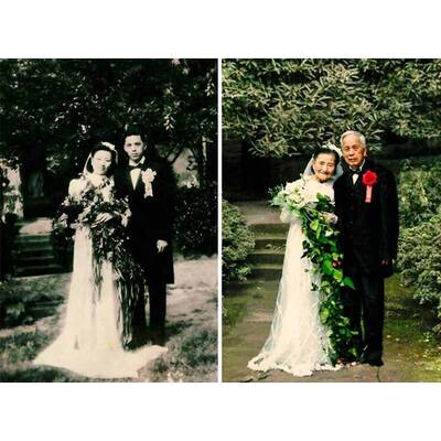 So feiert dieses Paar 70. Hochzeitstag