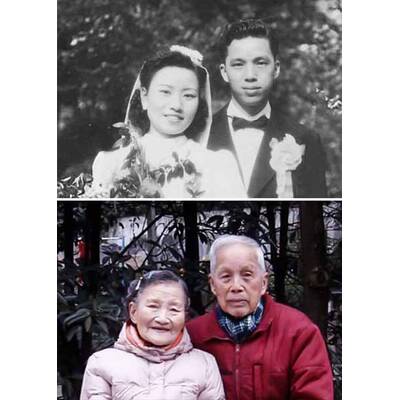 So feiert dieses Paar 70. Hochzeitstag