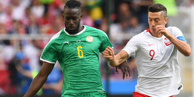 Kurioser Senegal-Sieg dank Polen-Patzer