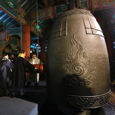 In New York versammelten sich Tausende am Times Square