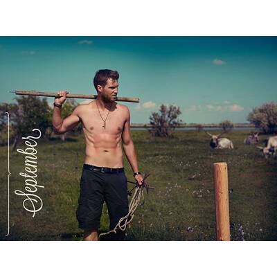 Jungbauernkalender 2015: Die sexy Männer