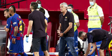 Barca patzt weiter - Coach f&uuml;rchtet keinen Rauswurf