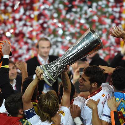 So jubelte Sevilla über EL-Triumph