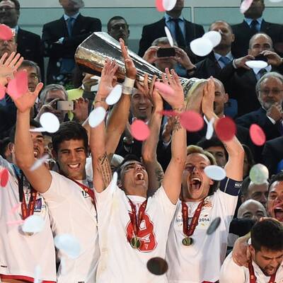 So jubelte Sevilla über EL-Triumph