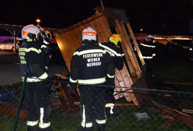 Sturm hält Osten Österreichs in Atem