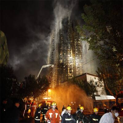 Brandkatastrophe im Hochhaus