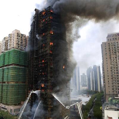 Brandkatastrophe im Hochhaus