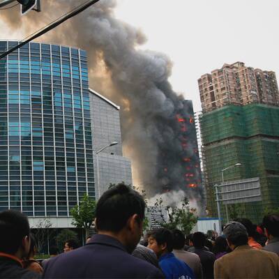 Brandkatastrophe im Hochhaus