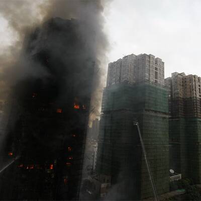 Brandkatastrophe im Hochhaus
