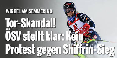 Tor-Skandal! ÖSV stellt klar: Kein Protest gegen Shiffrin-Sieg