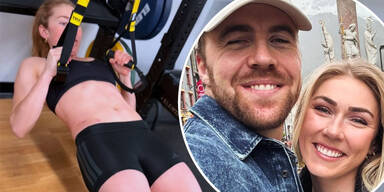Mikaela Shiffrin und Aleks Kilde