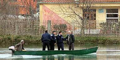 Überschwemmungen in Albanien