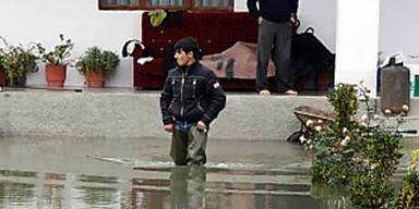 Überschwemmungen in Albanien