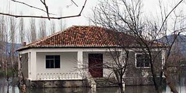 Überschwemmungen in Albanien