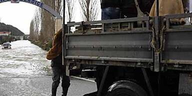 Überschwemmungen in Albanien