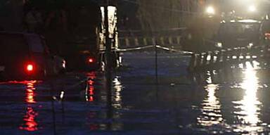 Überschwemmungen in Albanien