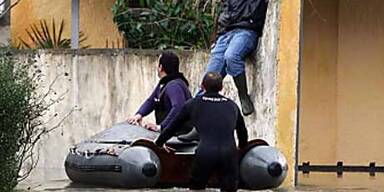 Überschwemmungen in Albanien